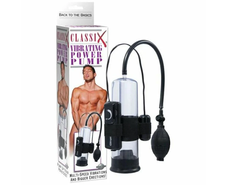 Classix Vibrating Pump The Ultimate Penis Enlargement And Pleasure Enhancer For Men Model X1, Designed For Intense Sensations And Harder Erections Bla