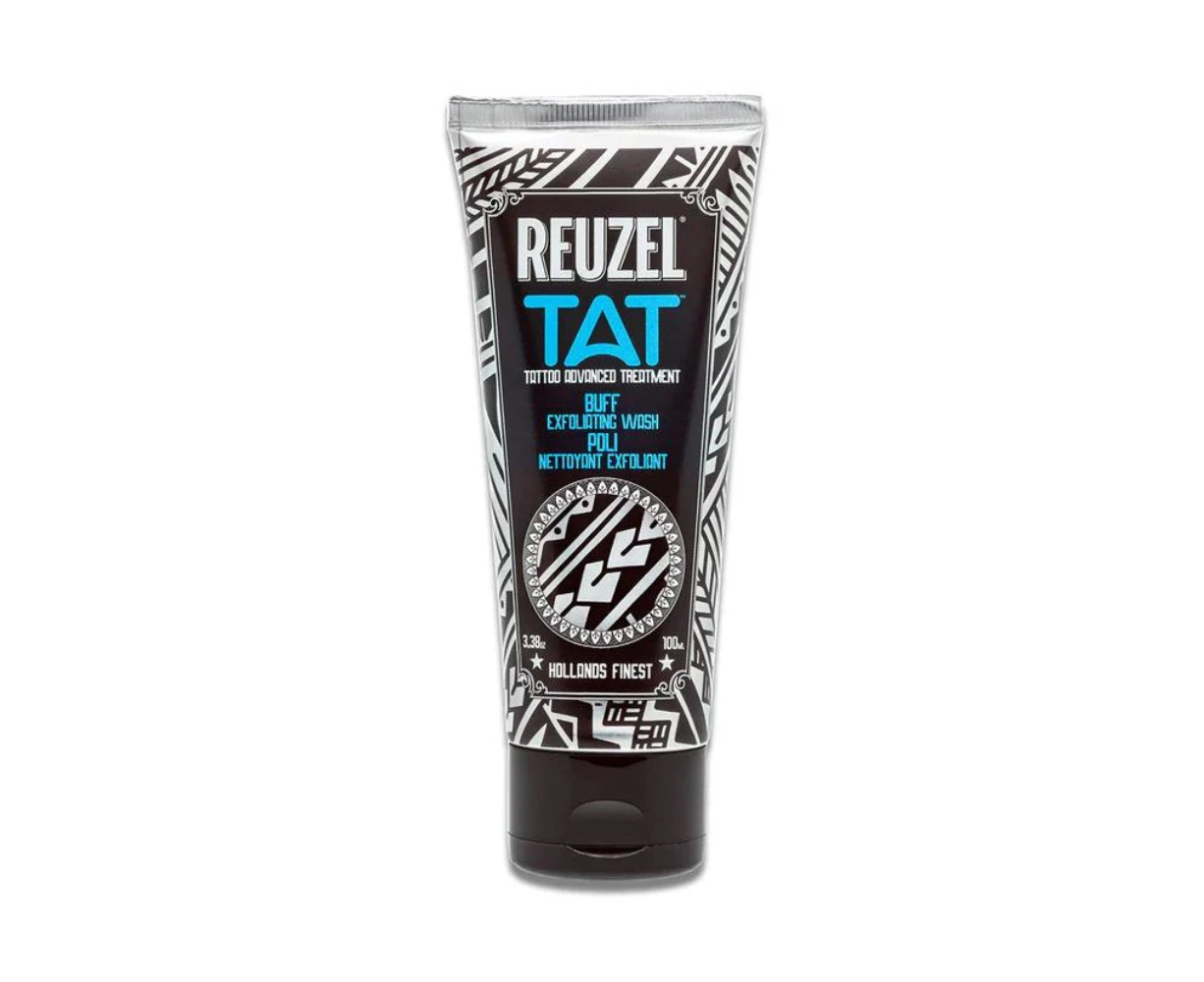 Reuzel TAT Buff Exfoliating Wash 100ml - Gentle Tattoo Cleanser