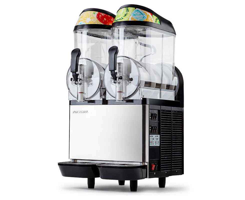 POLYCOOL 24L Slushie Machine Granita Commercial, Slush Maker Slushy Juice