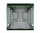 Green Fingers Grow Tent 200x200x200CM Hydroponics Kit Indoor Plant Room System