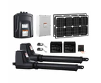 LockMaster Dual Swing Gate Opener 800KG 40W Solar Panel