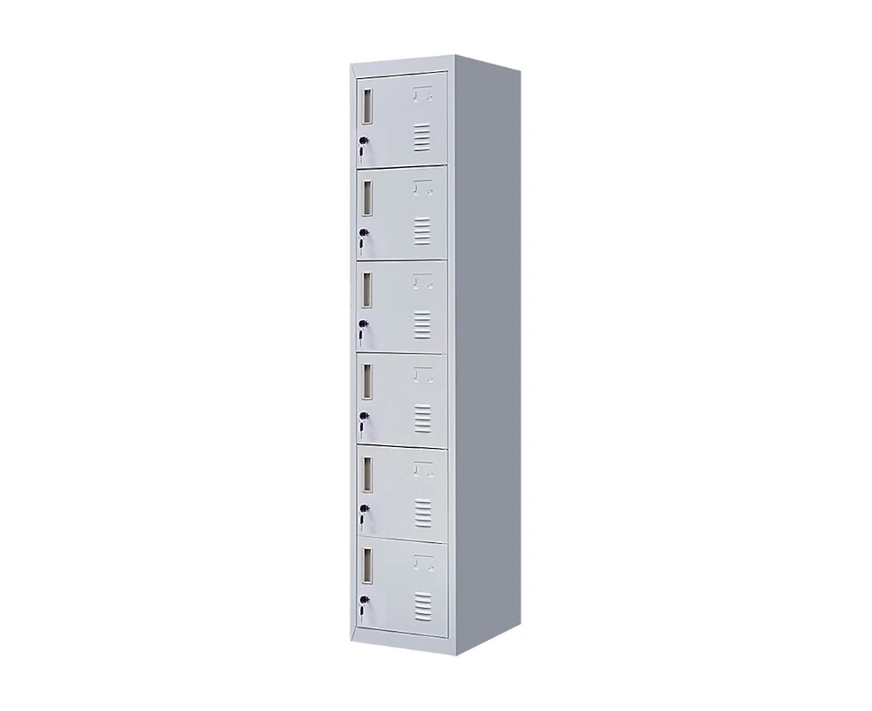 Cabinets & Cupboards 6 Door Locker For Office Gym Shed School Home Storage