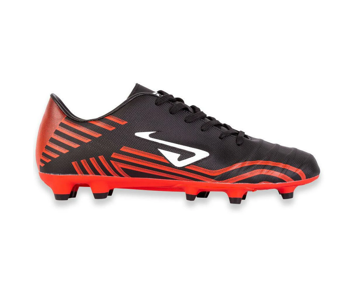 NOMIS Prodigy FG Football Boots - Black/Red/White - Shoe - Adult