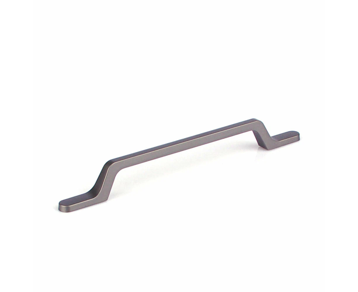 Black Zinc Kitchen Cabinet Handles Drawer Bar Handle Pull 160mm