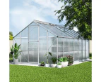 Green Fingers Greenhouse 4.2x2.5x1.95M Aluminium Polycarbonate Green House Garden Shed