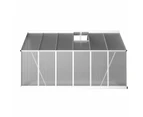 Green Fingers Greenhouse 3.6x2.5x1.95M Aluminium Polycarbonate Green House Garden Shed