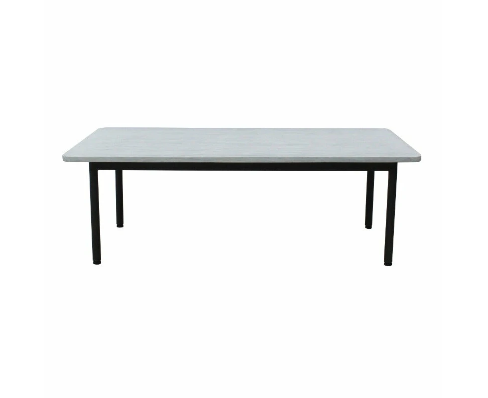 Coffee Tables Lara 120Cm Outdoor Coffee Table Glass Concrete Top