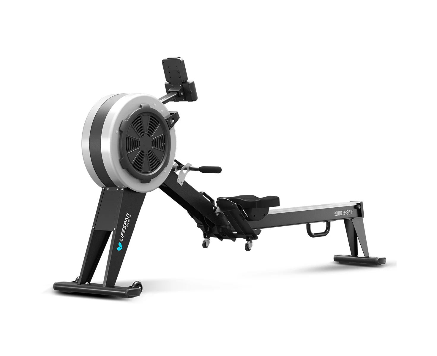 Lifespan Fitness ROWER-801F Air & Magnetic Commercial Rowing Machine Cardio 16 Resistance Levels