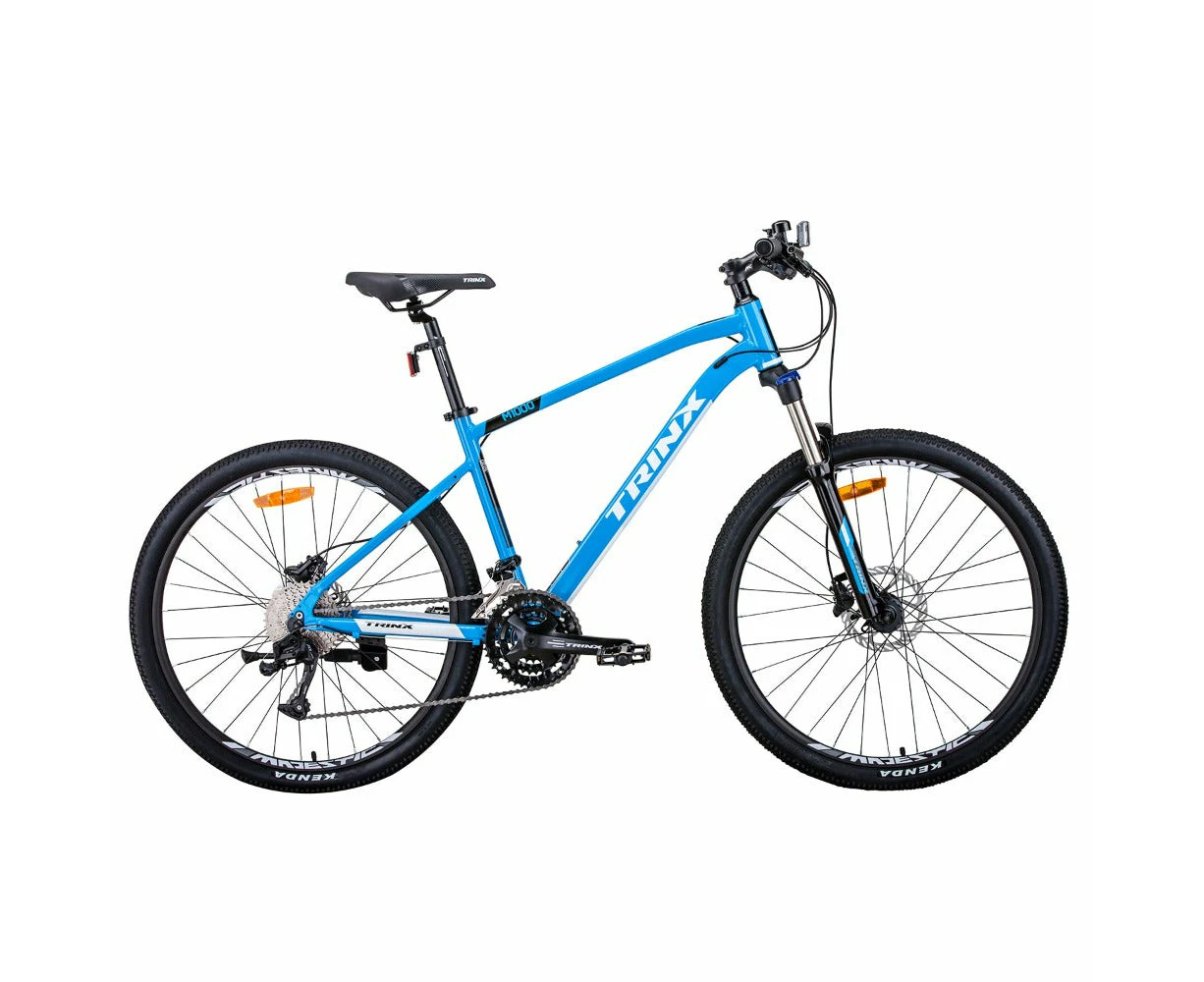 Bicycles Trinx M1000 Mountain Bike Ltwoo 30 Speed Mtb 17 Inches Frame Blue