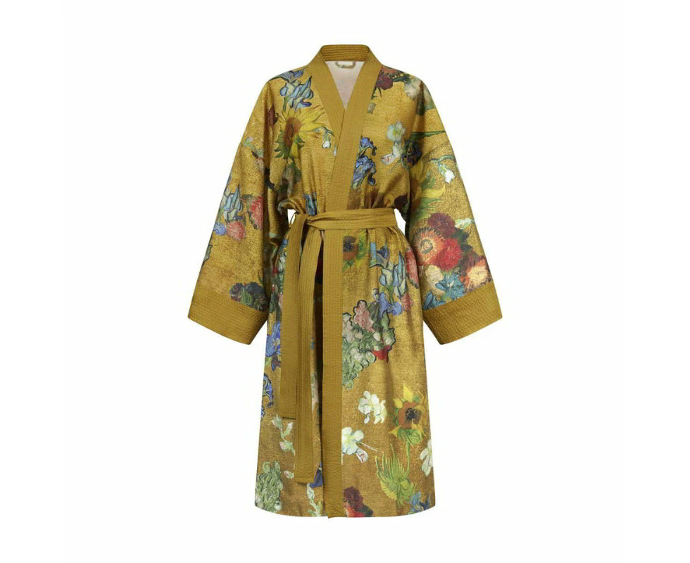 Bedding House Van Gogh Partout Des Fleurs Gold Kimono