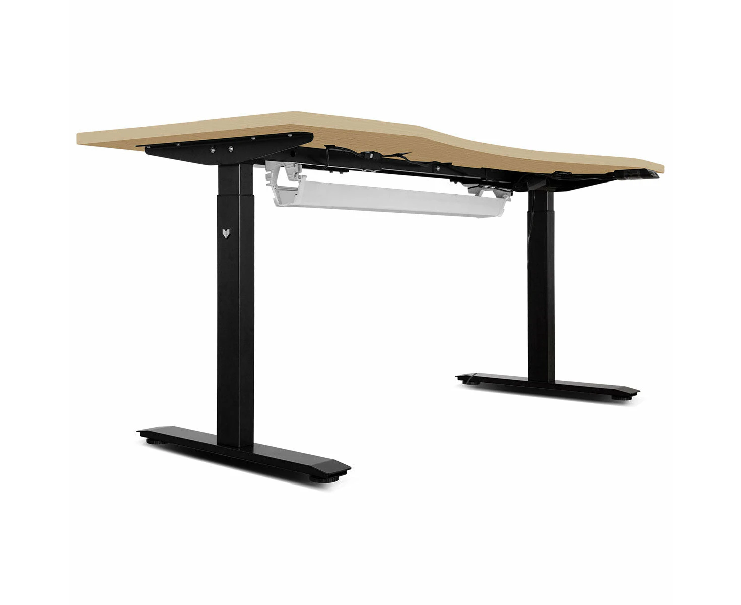 Standing Desks Lifespan Fitness Ergodesk Automatic Standing Desk 1500Mm (Oak) + Cable Management Tray