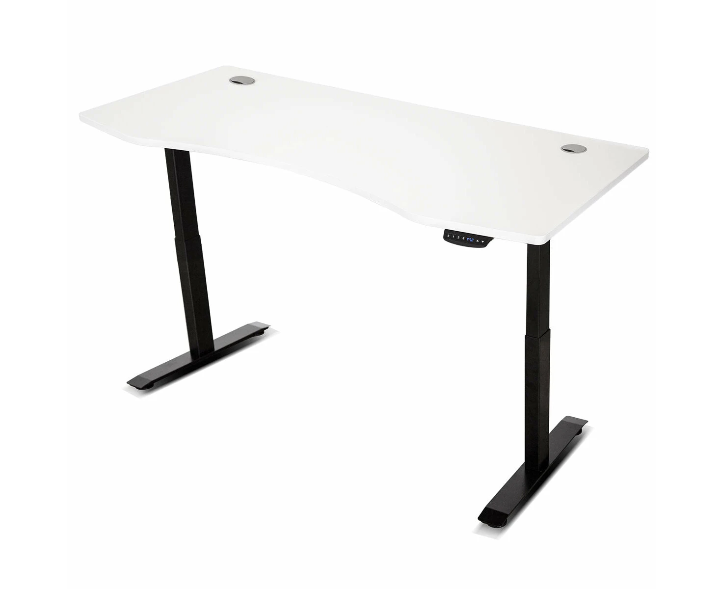 Standing Desks Lifespan Fitness Ergodesk Automatic Standing Desk 1500Mm (White) + Cable Management Tray