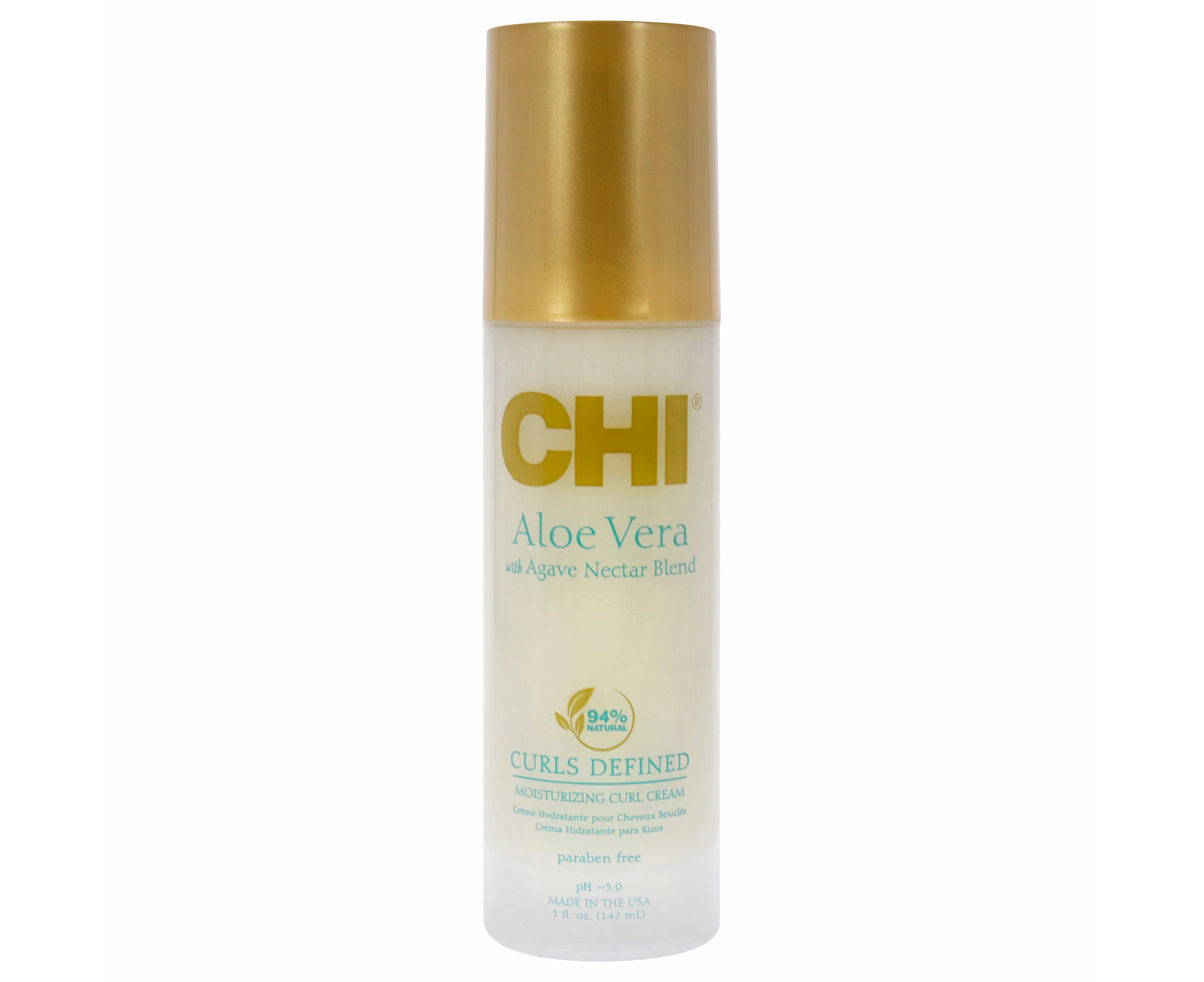 Aloe Vera Moisturizing Curl Cream by CHI for Unisex - 5 oz Cream