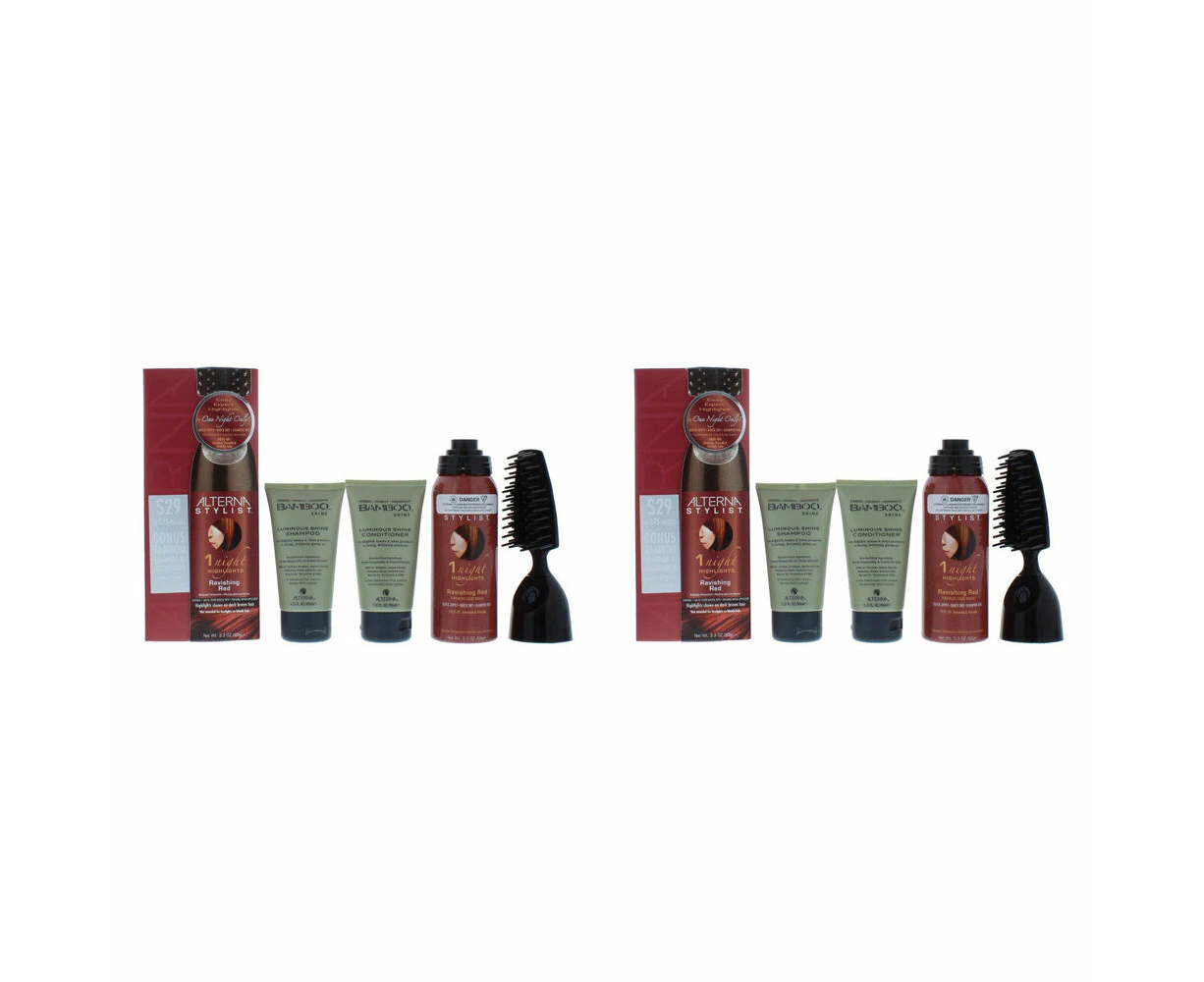 8pc Alterna Stylist Dye/Shampoo/Conditioner/Brush One Night Only Set Hair Care