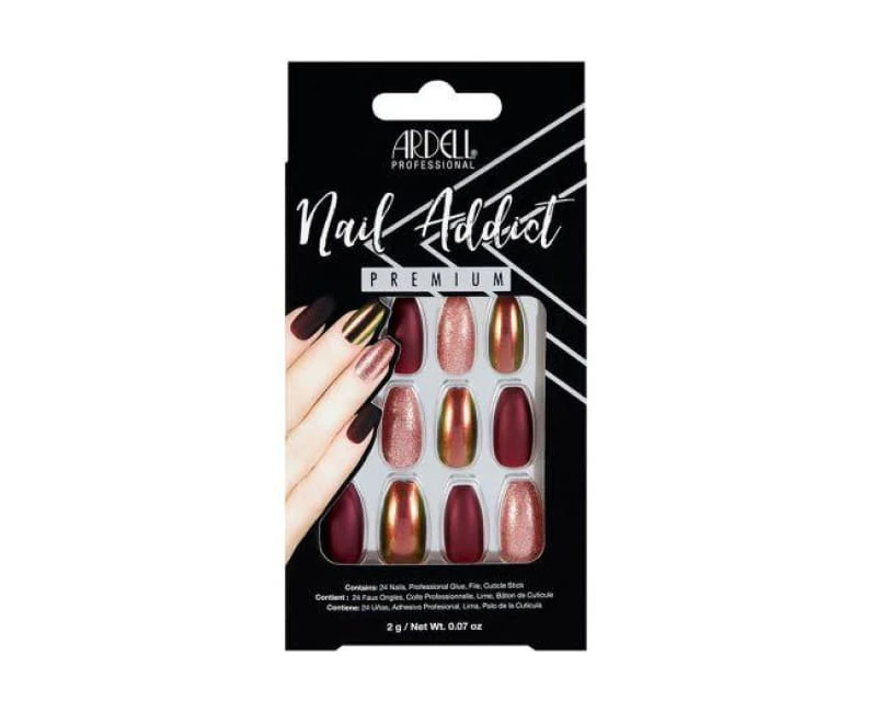 ARDELL Nail Addict - Red Cateye