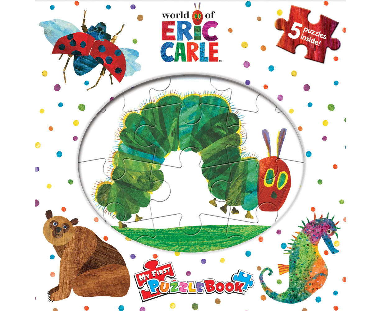 The World of Eric Carle: My First Puzzle Book Jigsaw Book for Kids Children Toddlers Ages 3+ by Phidal Publishing Novelty Book.