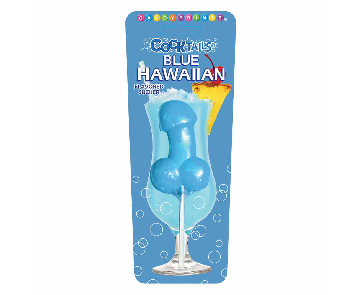 Blue Hawaiian Cocktails Sucker