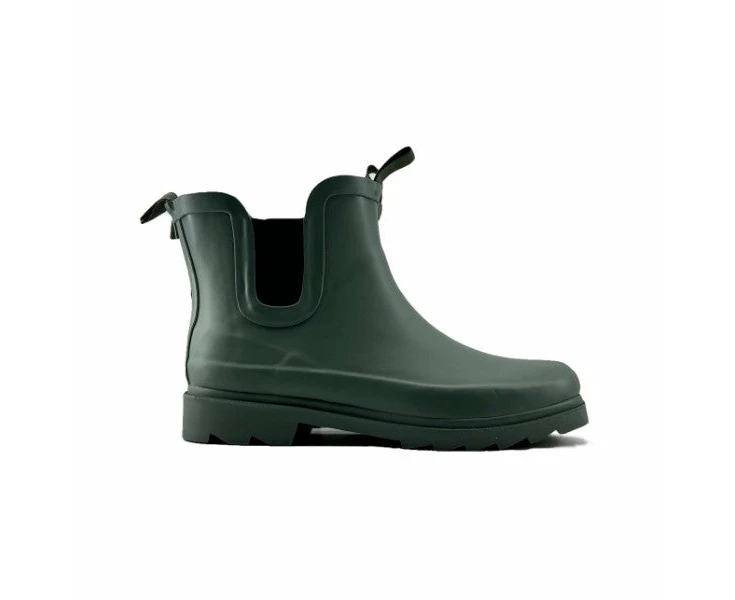 Dark Green 100% Rubber Stompers Boots