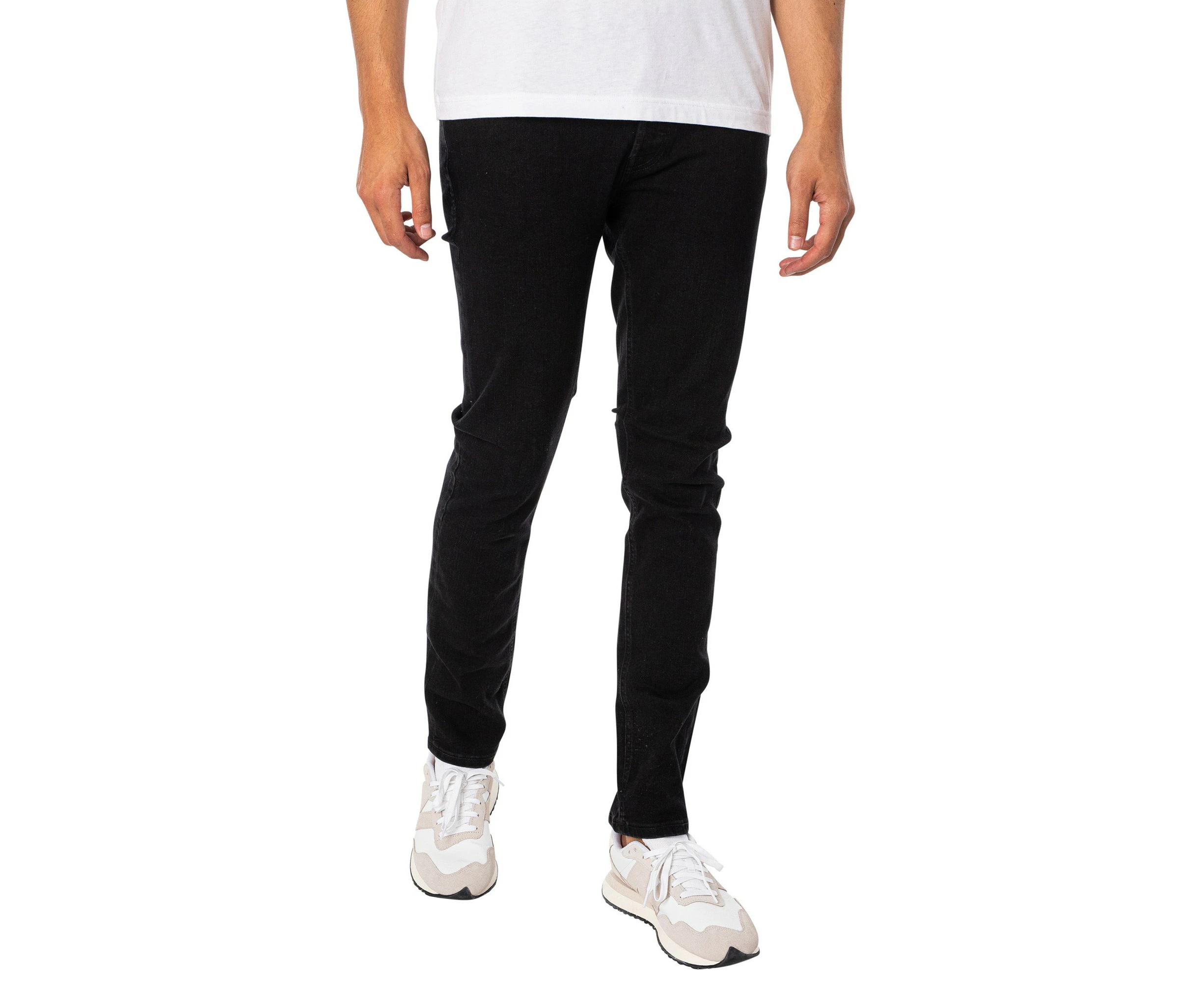 Jack & Jones Men's Glenn Original 356 Slim Jeans - Black