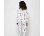 Target Family Matching Australian Cotton Bunny Head Waffle Pyjama Set