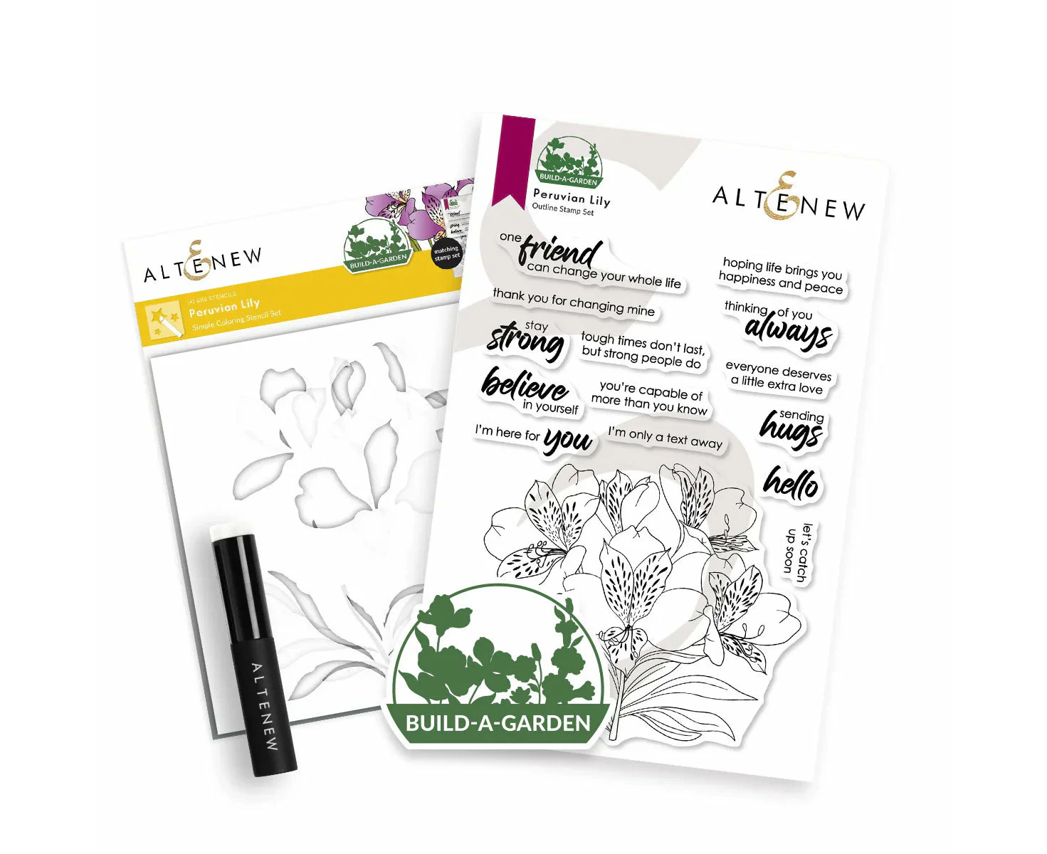 Altenew Build-A-Garden: Peruvian Lily