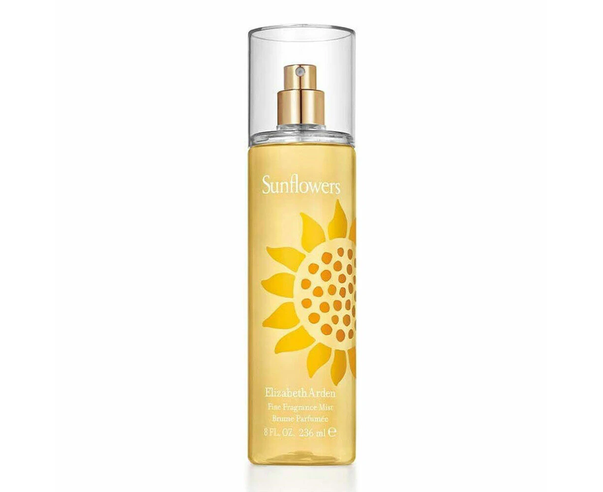 Elizabeth Arden Sunflowers Spray Perfume Mist Fragrance For Women 240ml