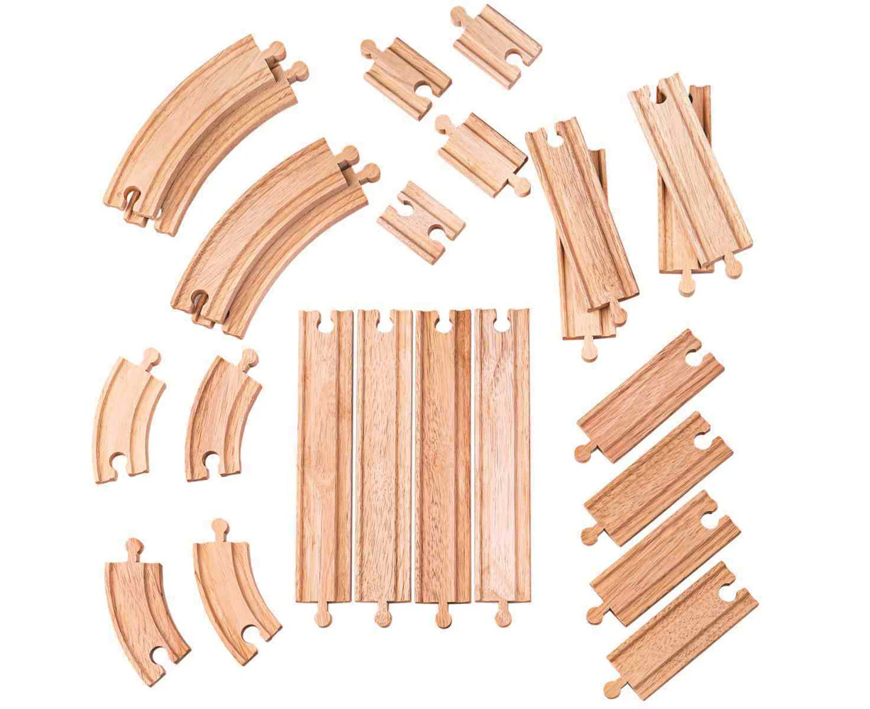 BigJigs Curves and Straights Train Set Expansion Pack