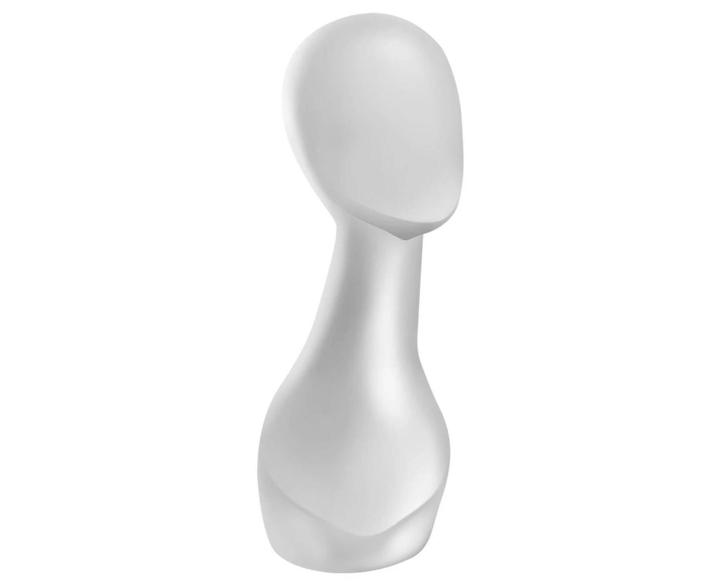 Smiffys Matte Mannequin Wig Stand (White) - SM2129