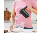 Portable USB Hand Mixer, Black - Anko