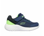 Skechers Toddler Boys' Bounder Trekzic Runners - Navy/Lime