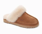 OZWEAR Connection Unisex Classic Scuffete Slippers - Chestnut