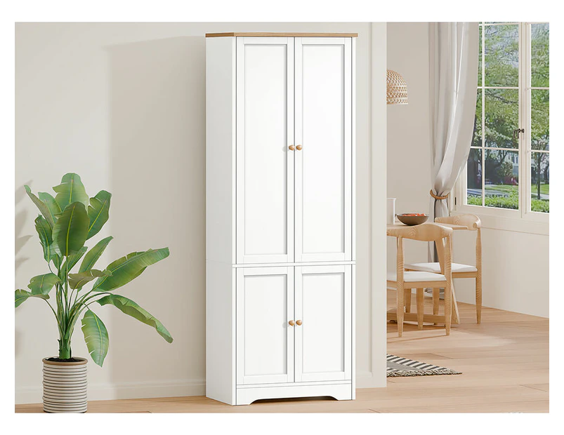 ALFORDSON Buffet Sideboard Cupboard Storage Cabinet Kitchen Hallway Doors White