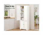 ALFORDSON Buffet Sideboard Cupboard Storage Cabinet Kitchen Hallway Doors White