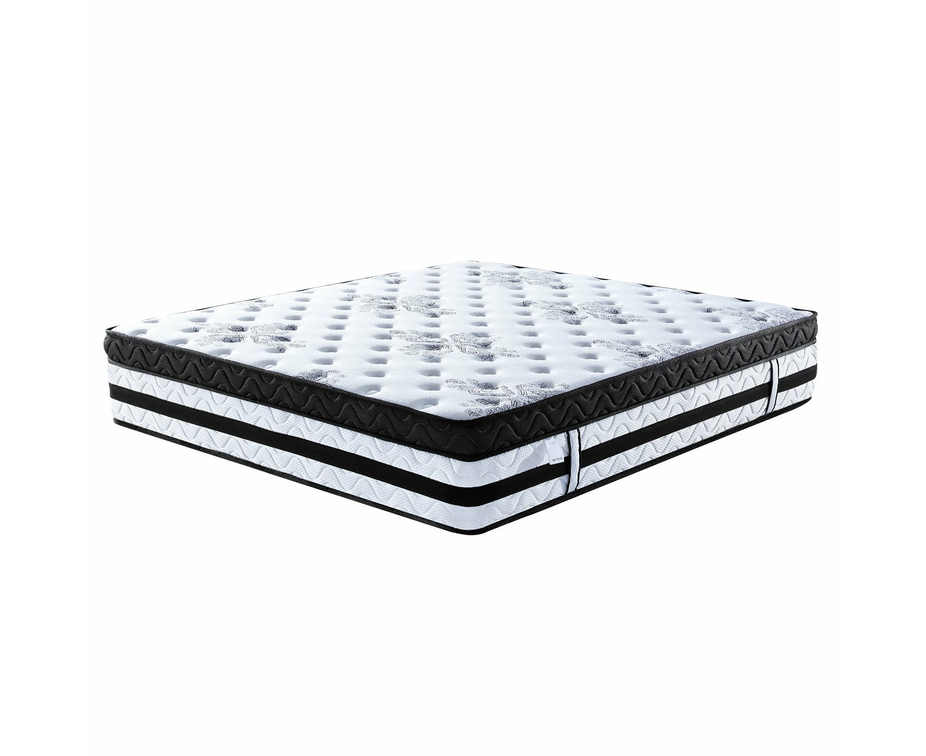 Mattresses Laura Hill Queen Mattress Bed Size Euro Top 5 Zone Spring Foam 34Cm Bedding