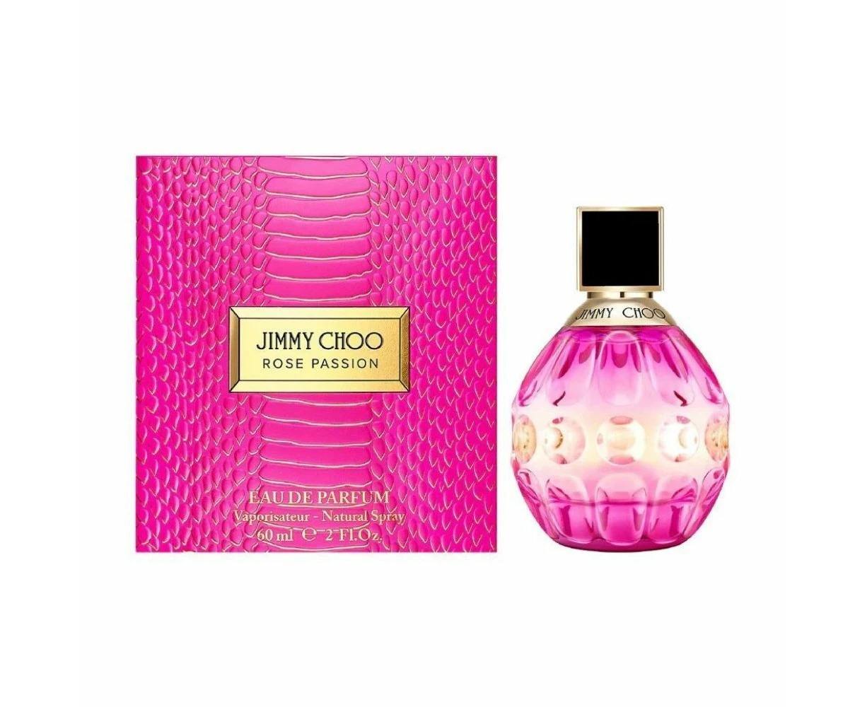 Jimmy Choo Rose Passion EDP Eau De Parfum Fragrance Spray For Women 60ml