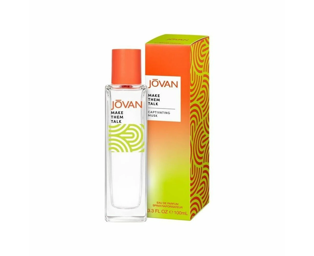 Jovan Genderless Make Them Talk EDP Eau De Parfum Fragrance Spray 100ml