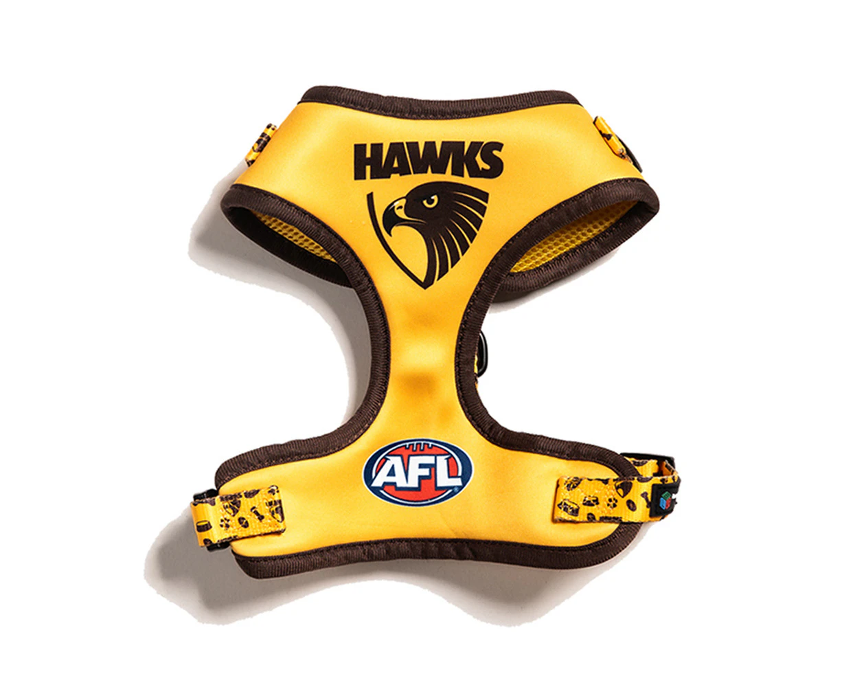 AFL Hawthorn Hawks Pet Dog No Pull Breathable Harness Adjustable Vest