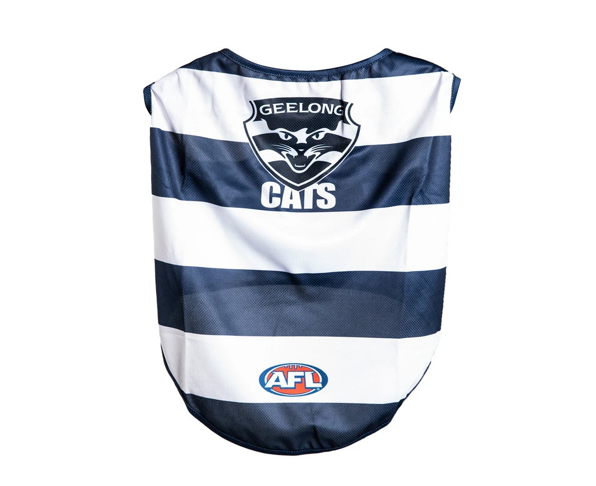 AFL Geelong Cats Pet Dog/Puppy Sports Breathable Jersey Clothing/Costume