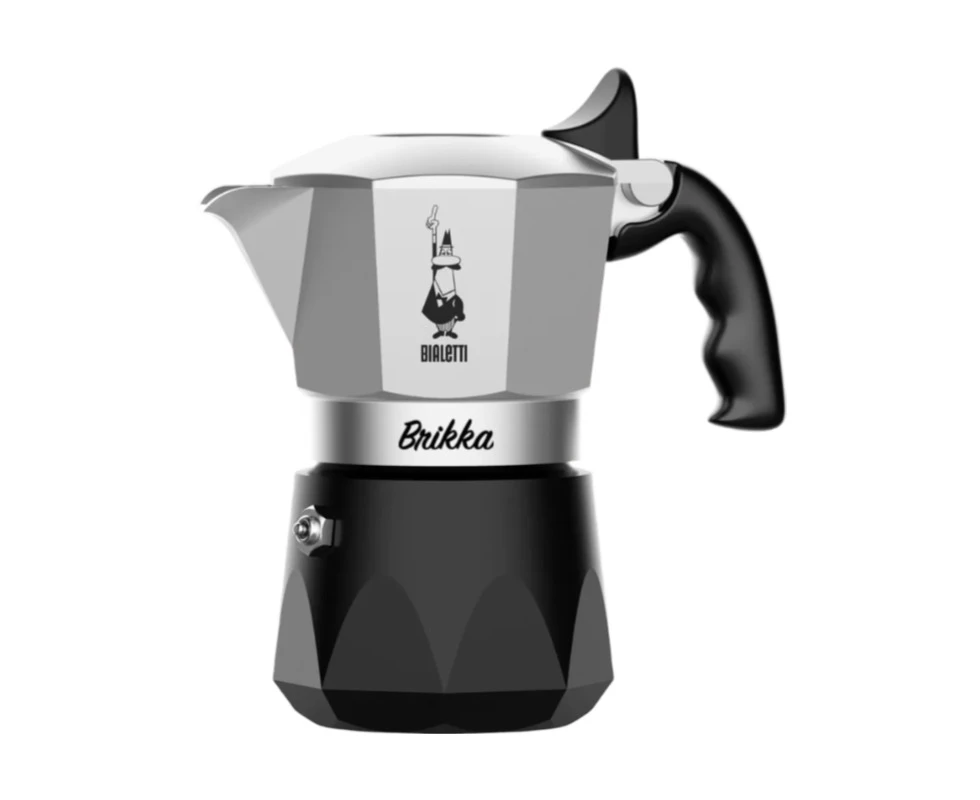 Bialetti Brikka Exclusive 2 Cup - Stove Top 2 Cup