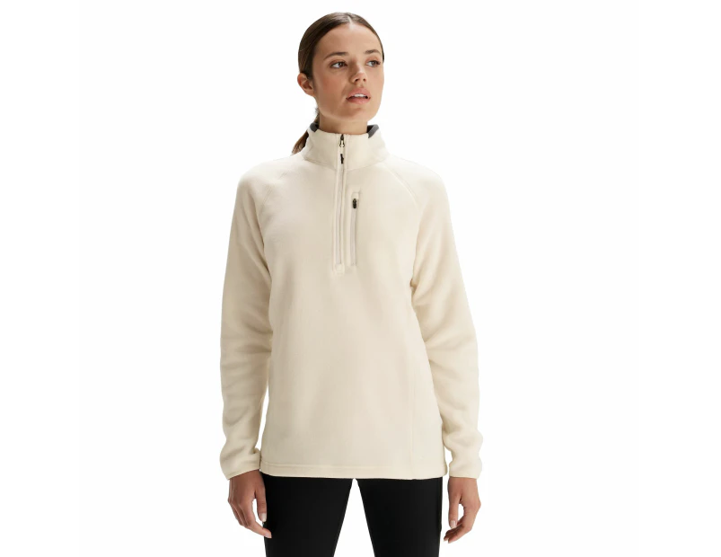 Kathmandu Women's Ridge 100 PrimaLoft Bio Pullover - Natural