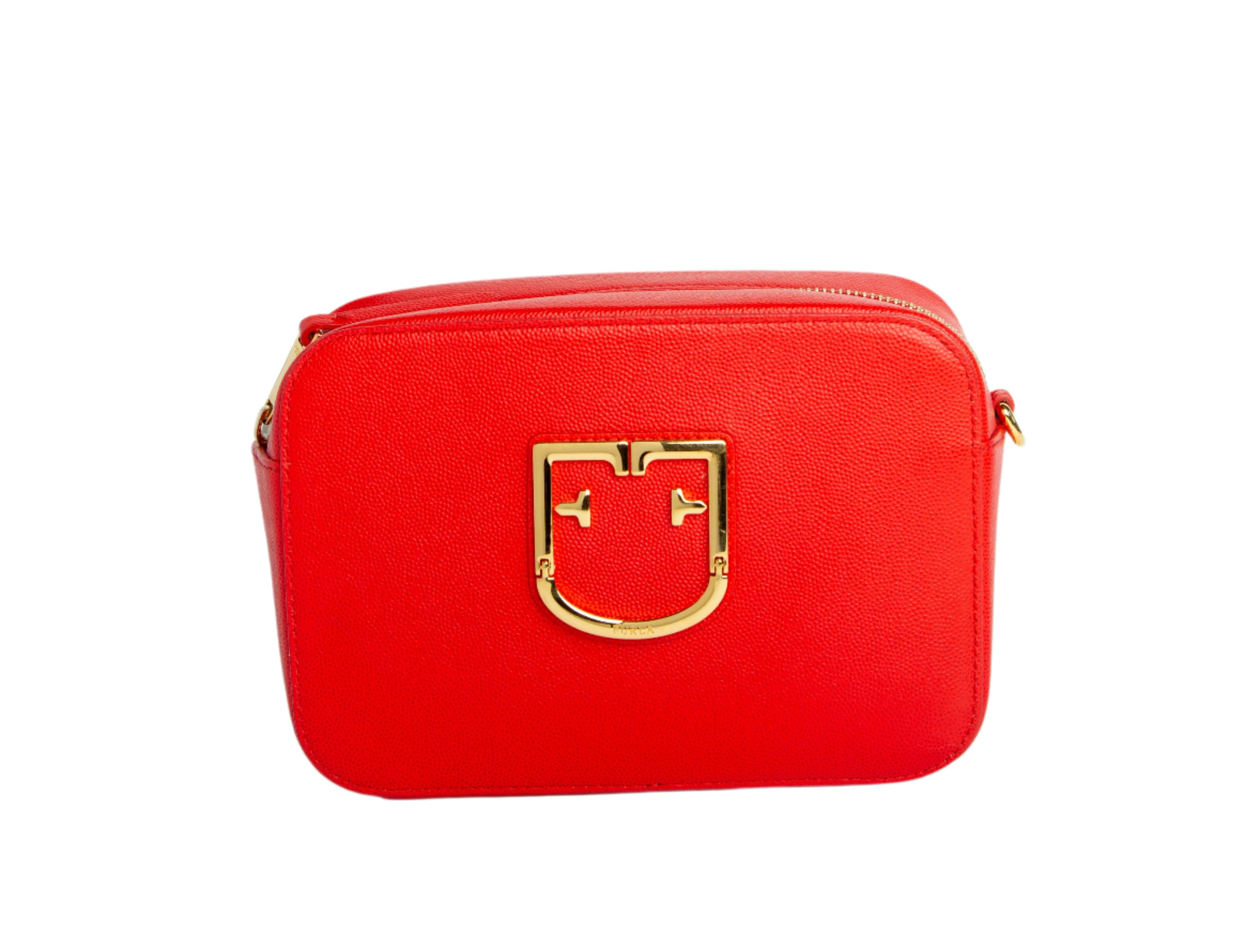 Furla Brava Mini Crossbody - Red