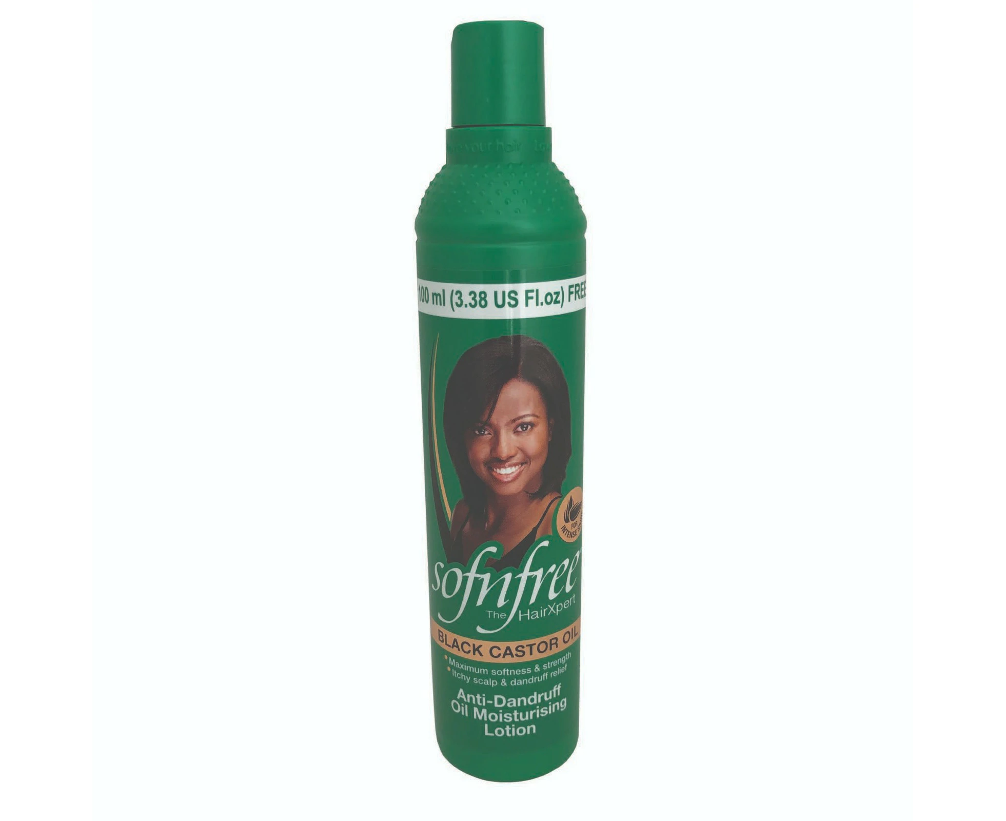 Sofn'Free Oil Moisturising Lotion With Black Castor Oil Anti Dandruff 350mL(11.84oz)