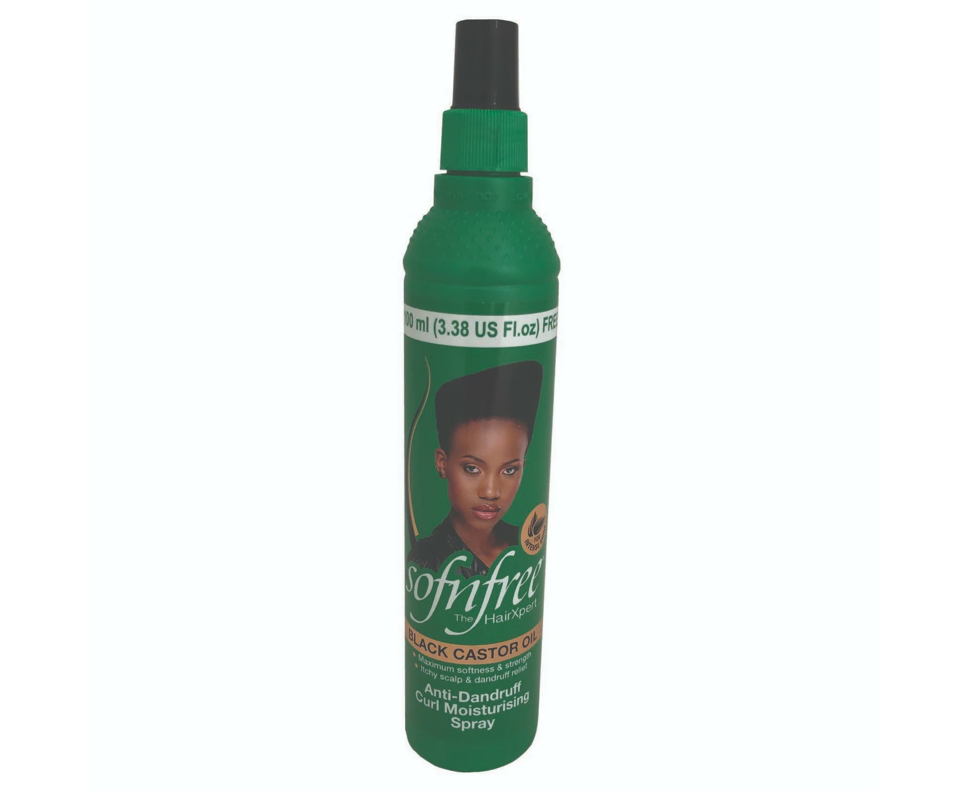 Sofn'Free Curl Moisturising Spray Black Castor Oil Anti Dandruff 350mL(11.84oz)