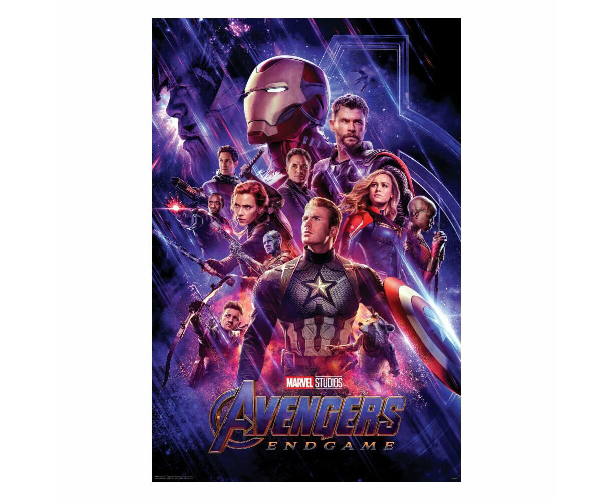 Marvel MCU Avengers Endgame Poster One Sheet 91.5x60cm Wall Hanging Decor