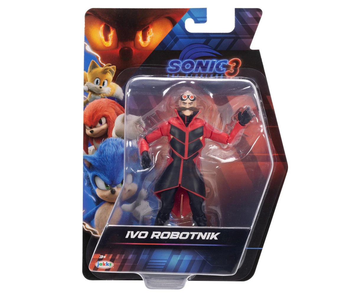 Sonic the Hedgehog 3 Wave 1 Ivo Robotnik 5 Inch Figure