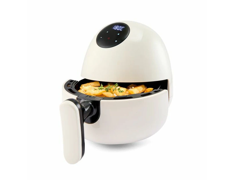 Mini Air Fryer, Off White - Anko