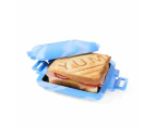 Microwave 'YUM' Grill Toastie Maker, Blue - Anko