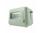 2 Slice Window Toaster, Green - Anko