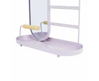 Jewellery Storage with Mirror, Lilac - Anko