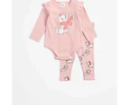 Baby Disney Bodysuit and Leggings 2 Piece Set - Marie